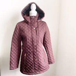 Calvin Klein Womens S Quilted Puffer Coat Jacket
